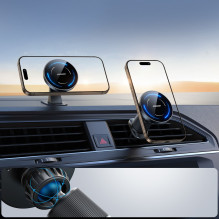 Car charger holder Joyroom JR-ZS502 MagSafe 15W (air vent / dashboard) black