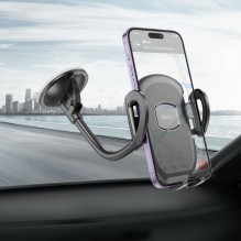 Car phone holder Hoco H10 (windshield) black