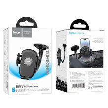 Car phone holder Hoco H10 (windshield) black