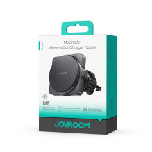 Automobilinis laikiklis-įkroviklis Joyroom JR-ZS506 MagSafe 15W juodas