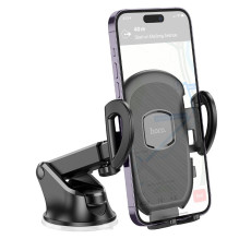 Automobilinis telefono laikiklis Hoco H9 (dashboard) juodas