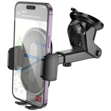 Automobilinis telefono laikiklis Borofone BH134 (dashboard) juodas Automobilinis telefono laikiklis Borofone BH134 (dashboard) juodas