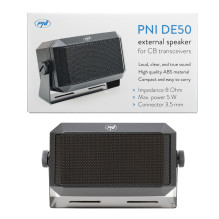 External speaker PNI DE50 for CB radio stations with 3.5 mm plug External speaker PNI DE50 for CB radio stations with 3.5 mm plug