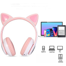 Wireless headphones Reach Cat Glow pink
