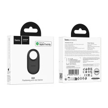 Daiktų ieškiklis Hoco E94 Anti-Lost Device juodas Daiktų ieškiklis Hoco E94 Anti-Lost Device juodas