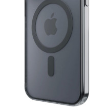 Dėklas 3mk Frosty MagCase Apple iPhone 17 juodas