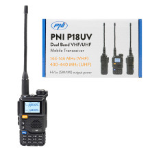 Nešiojama VHF / UHF radijo stotis PNI P18UV, dviejų dažnių juosta Nešiojama VHF / UHF radijo stotis PNI P18UV, dviejų dažnių juosta
