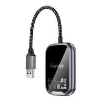 Wireless CarPlay / Android Auto adapter Acefast QC1 black