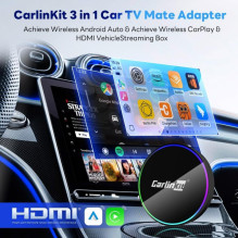 Belaidis CarPlay / Android Auto adapteris Carlinkit HD2CP Pro juodas