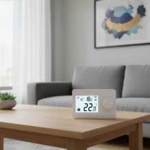 PNI CT22 belaidis termostatas katilams, apšviestas ekranas, neprogramuojamas