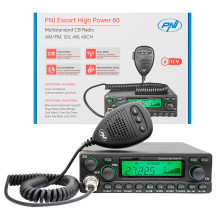 CB and Amateur Radio PNI Escort 60 Multistandard, FM / AM, 12V, ASQ, RF Gain CB and Amateur Radio PNI Escort 60 Multistandard, FM / AM, 12V, ASQ, RF Gain
