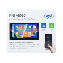 PNI A8060 Car Multimedia Player with Android 13, 4GB DDR3 / 64GB ROM, 7 inch Screen, CarPlay, Android Auto, Bluetooth, W