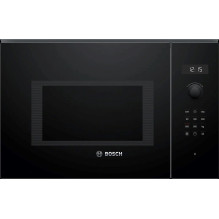 „Bosch Serie 6 BEL554MB0“ mikrobangų krosnelė, įmontuojama, kombinuota, 25 l, 900 W, juoda, nerūdijantis plienas