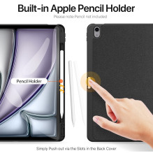 Dėklas Dux Ducis Domo Apple iPad Air 13 M2 / M3 / M4 2024 / 2025 / 2026 juodas Dėklas Dux Ducis Domo Apple iPad Air 13 M2 / M3 / M4 2024 / 2025 / 2026 juodas