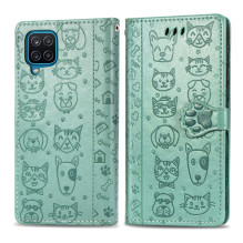 Case Cat-Dog Samsung A346 A34 5G green