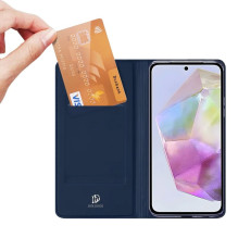 Dėklas Dux Ducis Skin Pro Samsung A366 A36 5G / A566 A56 5G tamsiai mėlynas