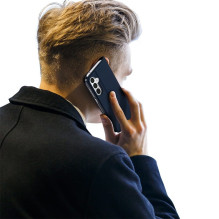 Dėklas Dux Ducis Skin Pro Samsung A175 A17 4G / A176 A17 5G tamsiai mėlynas