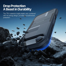 Dux Ducis Shld Case for Apple iPhone Air Black (Triangle Pattern)