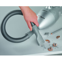 Clatronic HS 2631 rankinis dulkių siurblys su pilku maišeliu Clatronic HS 2631 rankinis dulkių siurblys su pilku maišeliu