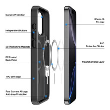 Dux Ducis Yind Case for Apple iPhone 16 Pro Max Black