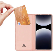 Dux Ducis Skin Pro Case for Xiaomi Redmi Note 14 Pro 4G Rose Gold