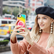 Dėklas Dux Ducis Zest Apple iPhone 16e / 17e Gradient Rainbow Dėklas Dux Ducis Zest Apple iPhone 16e / 17e Gradient Rainbow