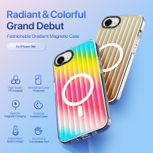 Case Dux Ducis Zest Apple iPhone 16e / 17e Gradient Rainbow