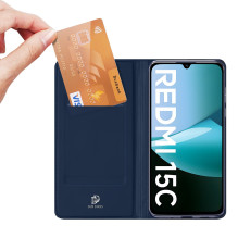 Case Dux Ducis Skin Pro Xiaomi Redmi 15C 4G dark blue Case Dux Ducis Skin Pro Xiaomi Redmi 15C 4G dark blue