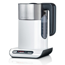 Bosch TWK8611P elektrinis virdulys 1,5 l 2400 W Antracito spalvos, Nerūdijančio plieno, Balta