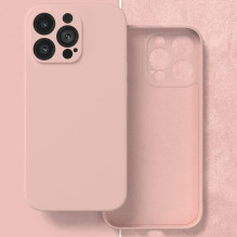 Dėklas Liquid Silicone 1.5mm Apple iPhone 15 rožinis