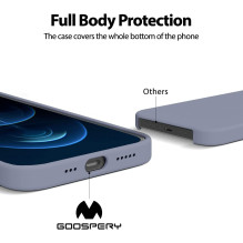 Mercury Pure Magsafe Silicon Case for Samsung S947 S26 Plus lavender gray