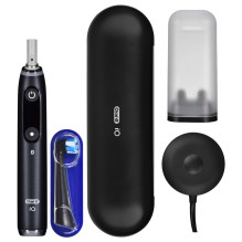 „Oral-B iO9“ juodo onikso spalvos dantų šepetėlis „Oral-B iO9“ juodo onikso spalvos dantų šepetėlis
