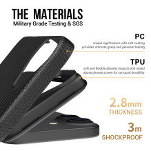 Dėklas Perfectionists Triangle Mag Case Apple iPhone 11 juodas