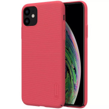 Dėklas Nillkin Super Frosted Shield Xiaomi Redmi Note 12 5G / Poco X5 5G raudonas