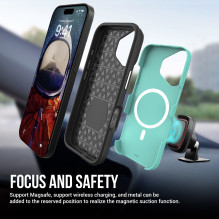 Perfectionists Triangle Mag Case Apple iPhone 16 Plus green