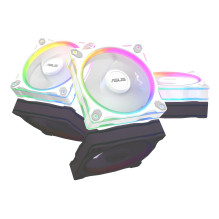 ASUS Prime MR120 ventiliatorius ARGB atvirkštinis baltas 3in1 kompiuterio korpusas 12 cm 3 vnt.