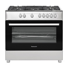 Ravanson KWGE-K90A Cheff (nerūdijančio plieno) dujinė ir elektrinė viryklė