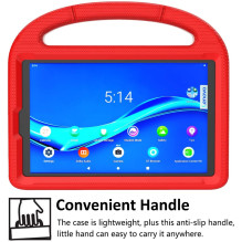 Dėklas Shockproof Kids Samsung X200 / X205 Tab A8 10.5 2021 raudonas