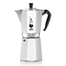 Bialetti Moka Express Moka puodas 0,55 L Juoda, Sidabrinė