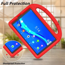 Shockproof Kids Case for Samsung X210 / X215 / X216 Tab A9 Plus 11.0 / X230 / X235 / X236 Tab A11 Plus 11.0 red