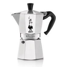 Bialetti Moka Express Moka puodas 0,3 l, aliuminis, juodas Bialetti Moka Express Moka puodas 0,3 l, aliuminis, juodas