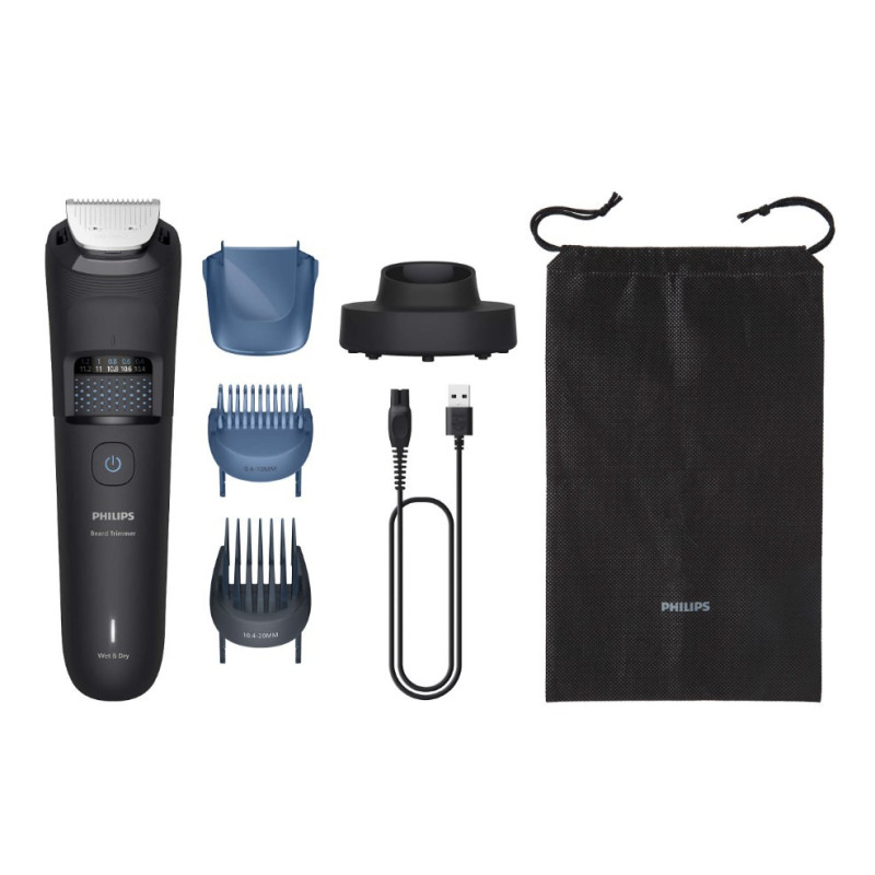 „Philips Beard Trimmer 5000 Series BT5780 / 15“ barzdos formavimo mašina su plaukų surinktuvu