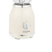 Salter EK6687CRMVDE Retro Glass Jug Blender Salter EK6687CRMVDE Retro Glass Jug Blender
