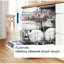 Įmontuojama indaplovė Bosch Serie 4 SMV4HVX11E, 14 vietų, C