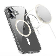 Case Tech-Protect Flexair Hybrid MagSafe Apple iPhone 17 transparent Case Tech-Protect Flexair Hybrid MagSafe Apple iPhone 17 transparent