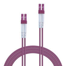 CABLE FIBRE OPTIC LC / LC OM4 1M / 46340 LINDY
