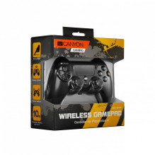 Canyon Gaming Wireless Gamepad GP-W5 with Touchpad for PS4 Black Canyon Gaming Wireless Gamepad GP-W5 with Touchpad for PS4 Black