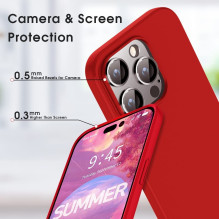 X-Level Guardian Case for Apple iPhone 15 Pro red