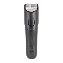 „Braun BeardTrimmer 9 80789785“ barzdos kirpimo mašina su akumuliatoriumi, 20,2 cm, drėgnam ir sausam skutimui, pilka