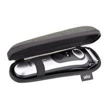 „Braun BeardTrimmer 9 80789785“ barzdos kirpimo mašina su akumuliatoriumi, 20,2 cm, drėgnam ir sausam skutimui, pilka